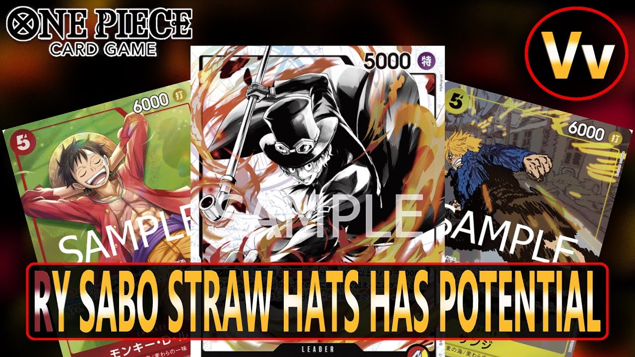 One Piece TCG: Red Yellow Sabo Update for OP10 Through EB02 - Experimenting with a Straw Hat Version