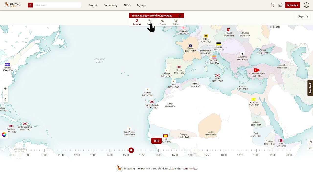 Old Maps Online