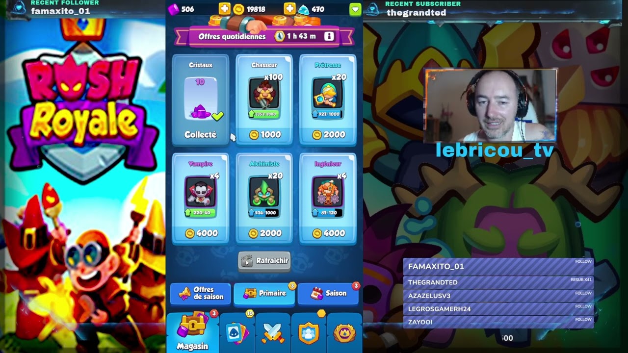 COMMENT JOUER A RUSH ROYALE FACILEMENT
