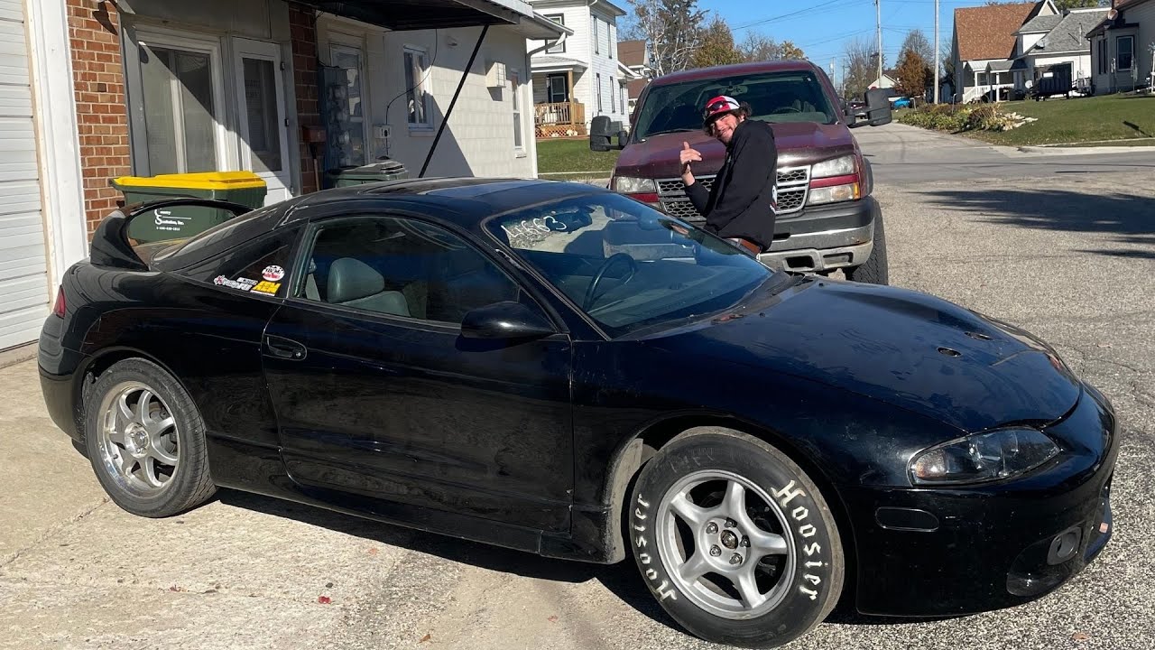500+ hp FWD dsm on the street giving a ride along!