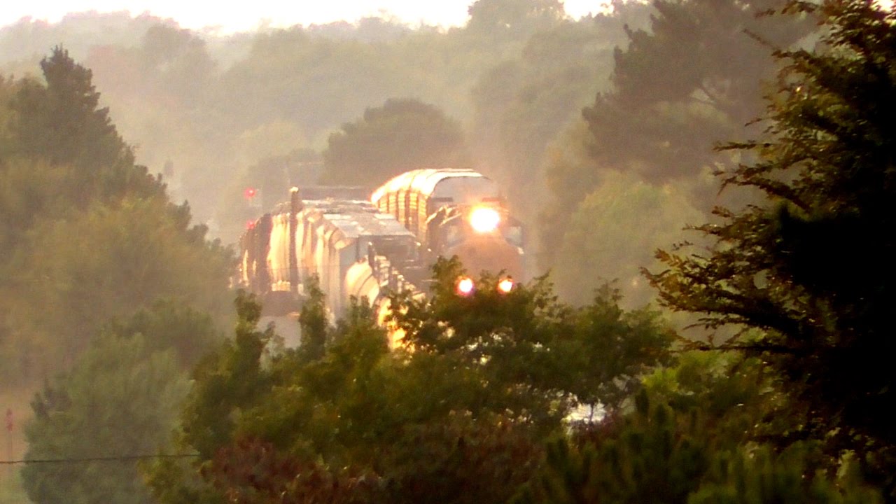 [3f] 7 CSX Trains and Crowding at Golden Harper, Hull - Winder, GA, 09/26/2016 ©mbmars01