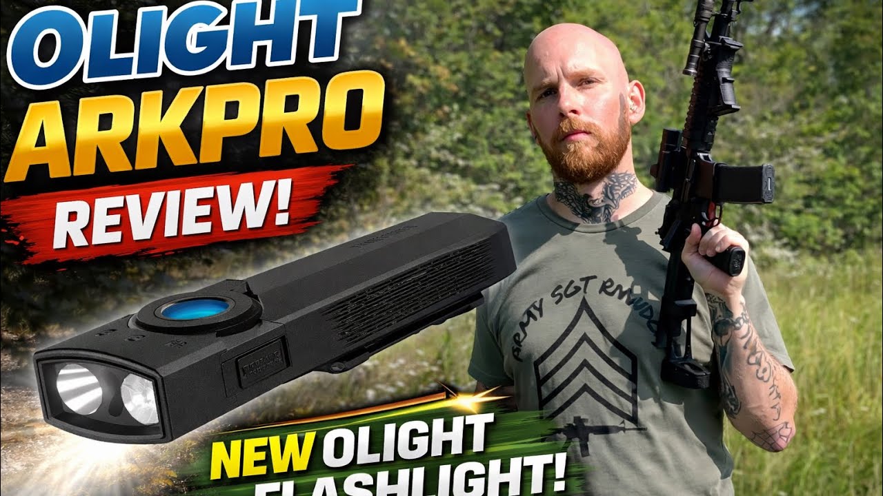 Olight ARK PRO- The pinnacle of EDC flashlights.. FULL REVIEW