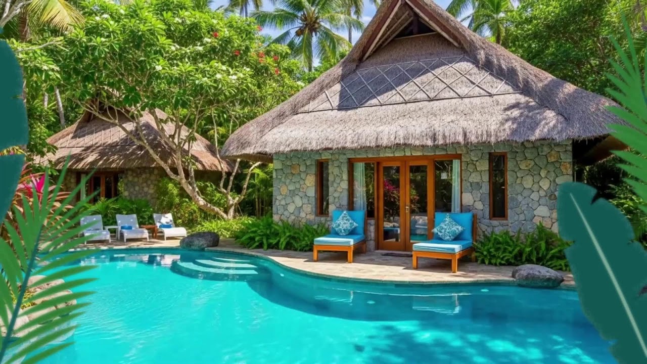 February Tropical Bossa Nova Oasis 🌴 Smooth Beach Jazz & Calm Sunny Day Vibes