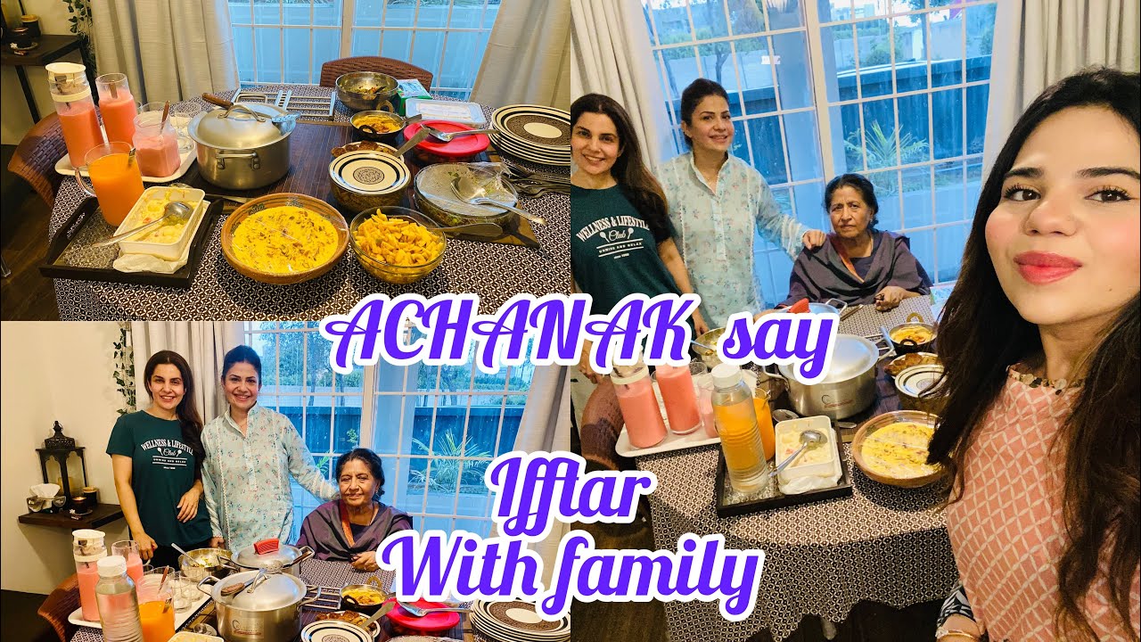 Last moment ifftar became very successful and yummy😘