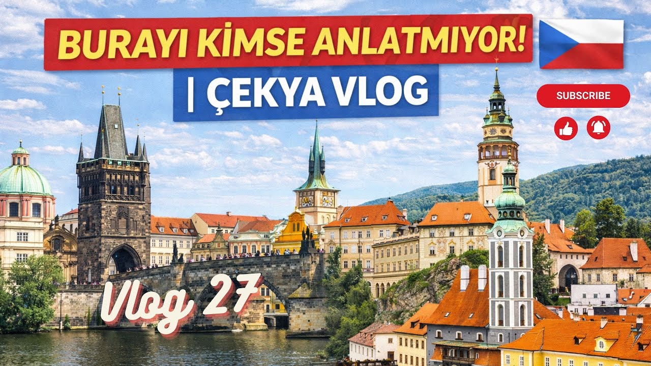 Burayı Kimse Anlatmıyor! | Çekya Vlog - 27 🇨🇿