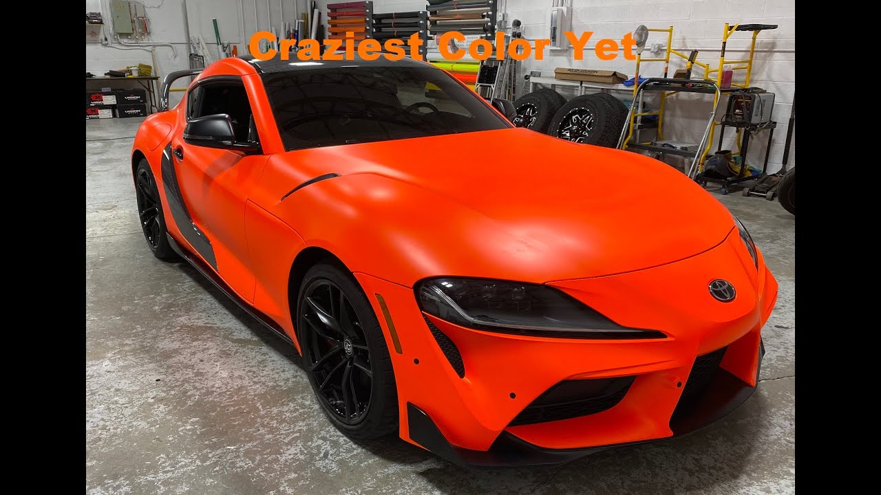 3M Neon Orange Supra Wrap