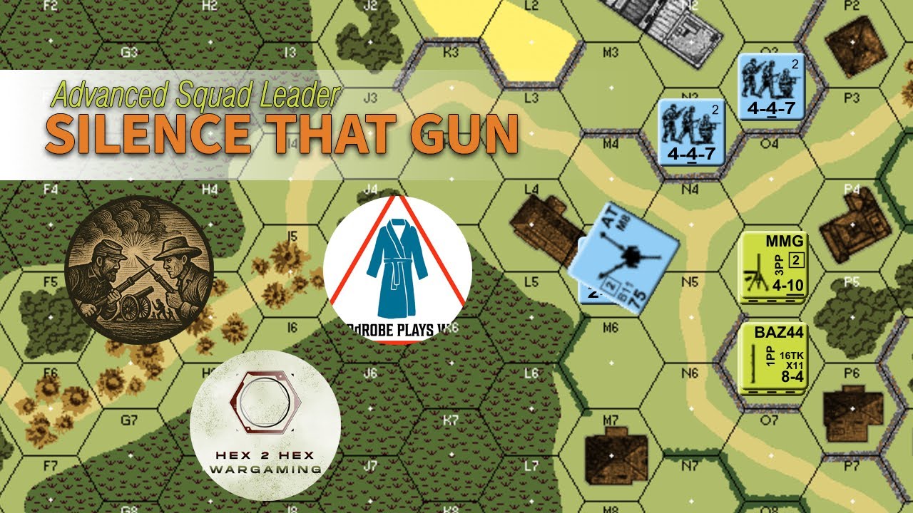 Saturday Night Wargaming: ASL 14 - Silence that Gun!
