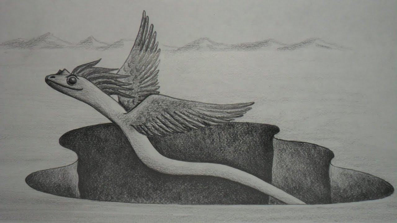 ESTUDIO EFECTO 3D, PRIMEROS PASOS SOBRE ESTE TEMA, MEDIANTE DIBUJO FANT&Aacute;STICO.