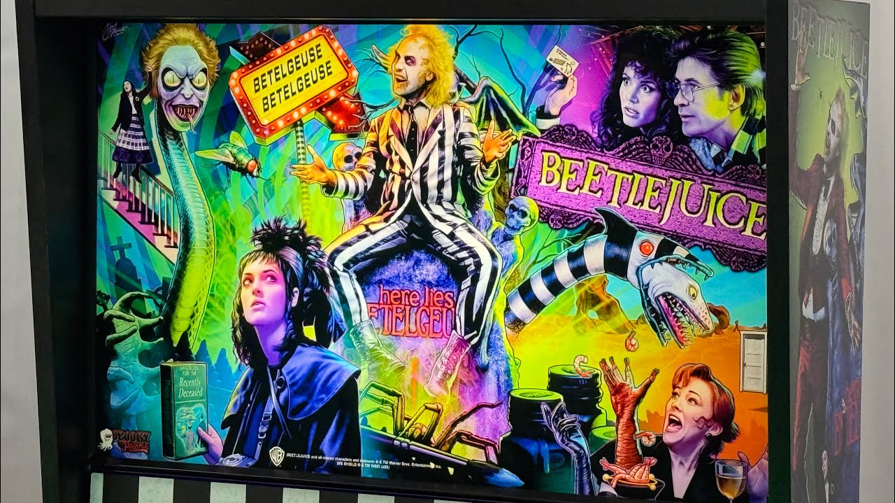 Beetlejuice Pinball by Spooky gameplay. 