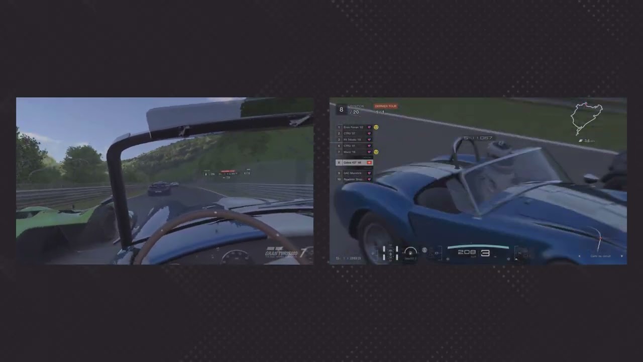 Shelby Cobra 427 1966 - VR@Nordschleife