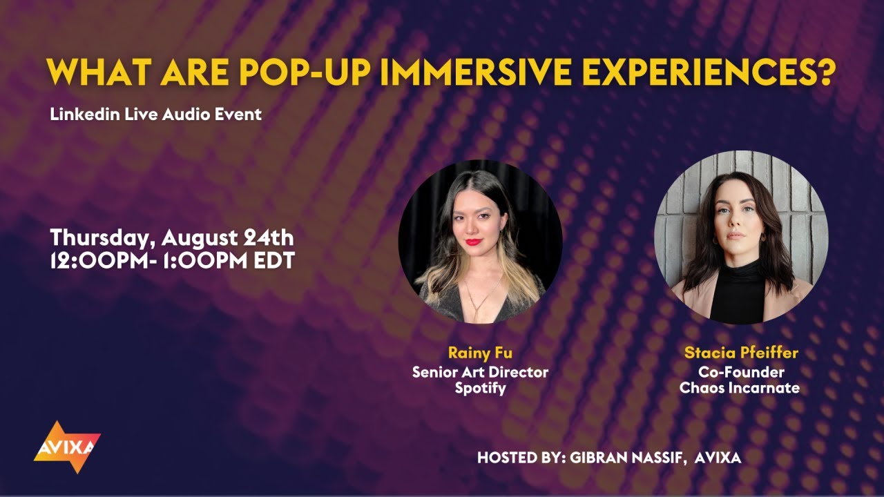 What Are Pop-Up Immersive Expereinces?