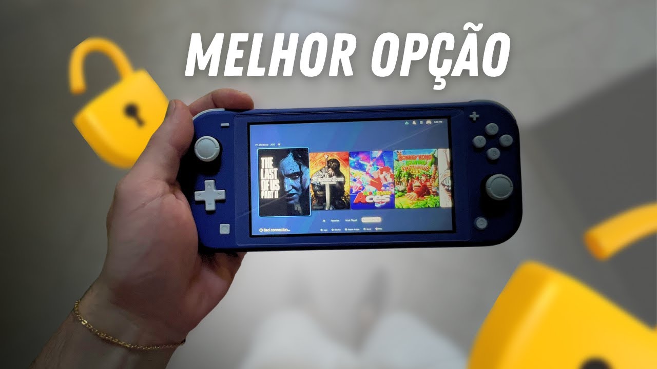 O Switch Lite Desbloqueado é SIMPLESMENTE a Melhor escolha