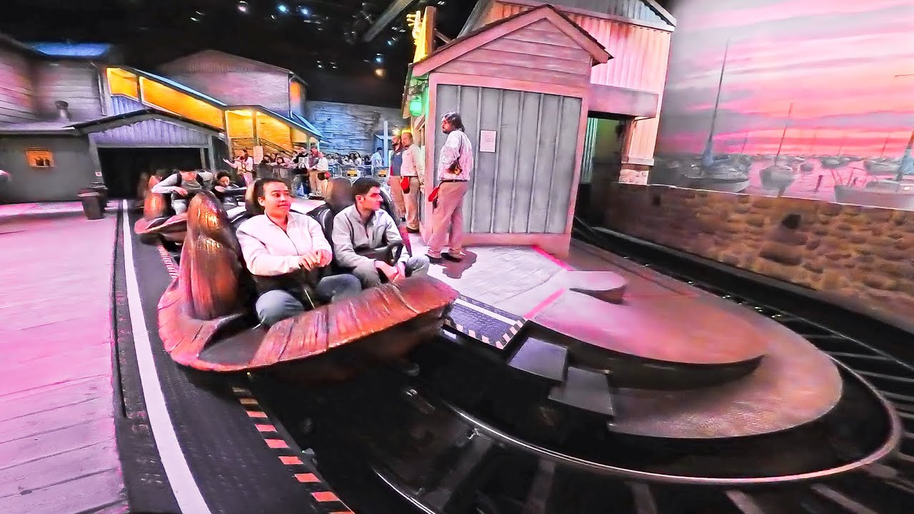 Crush’s Coaster Ride POV | INTENSE Disney Spinning Coaster