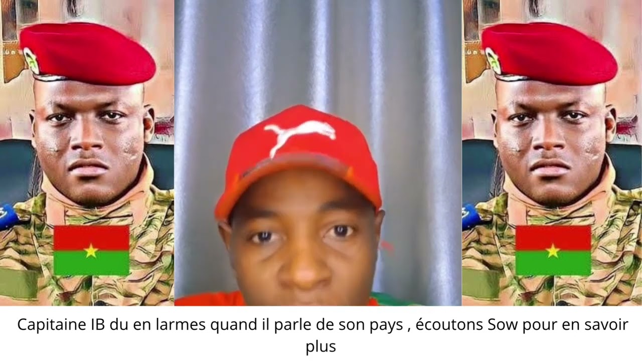 LES LARMES DU CAPITAINE DU FASO , SYMBOLE D’UN PEUPLE BLESSÉ….