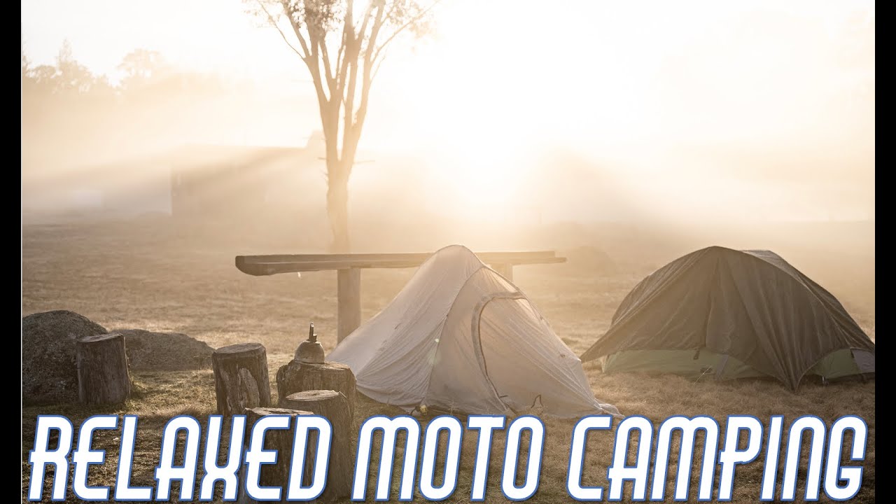 CAMPING from my motorcycle in the AUSTRALIAN BUSH | NATURE ASMR | Winter camping