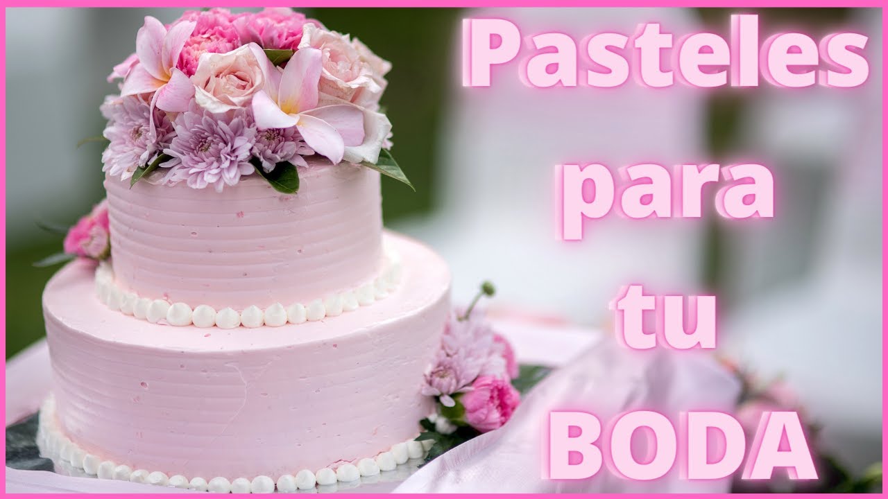 ➤ PASTELES de BODA sencillos y elegantes 2023  | Más de 60 ideas 😍