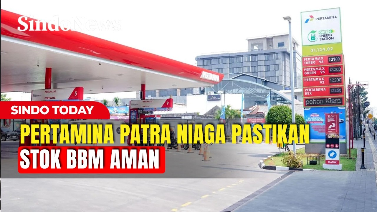 Pertamina Patra Niaga pastikan BBM Aman di Tengah Dinamika Global | Sindo Today | 08/03
