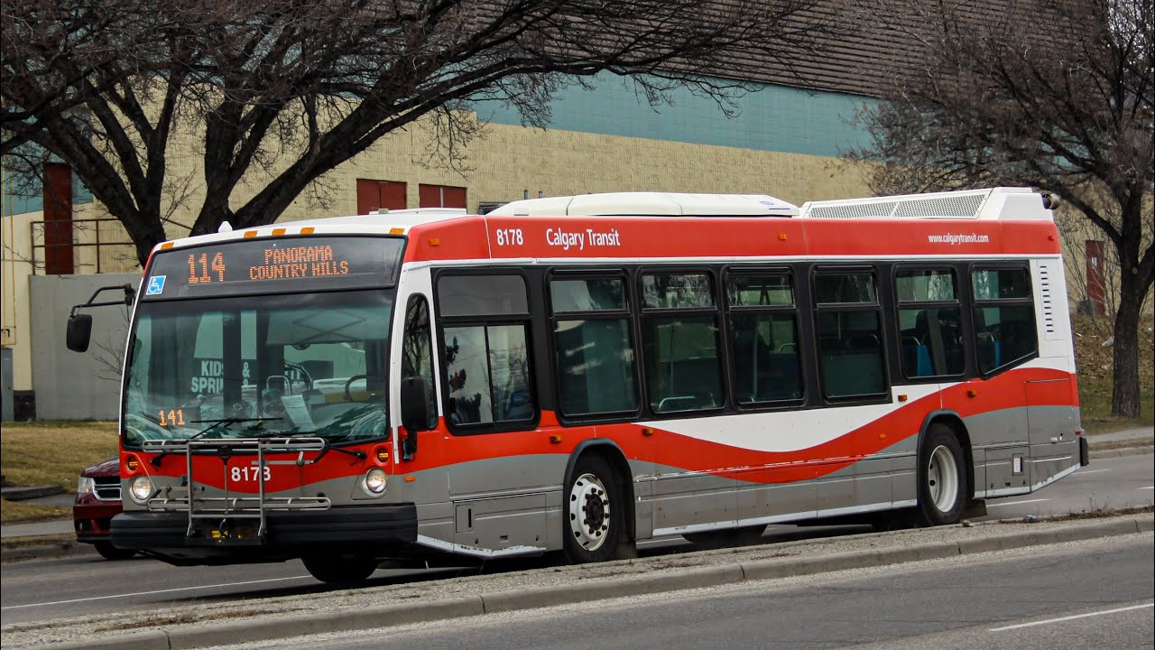 Calgary Transit 2011 NovaBus LFS - 8178