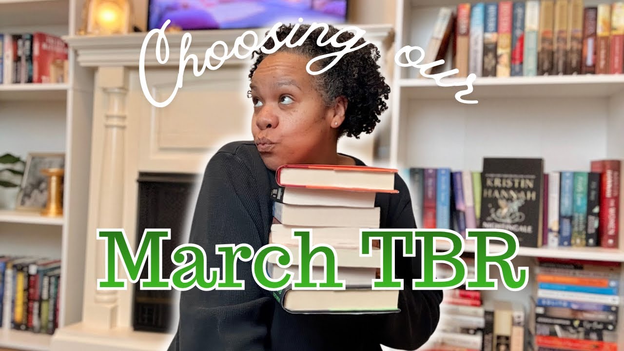CHOOSING MY MARCH TBR 💚📚| what im reading in March☘️