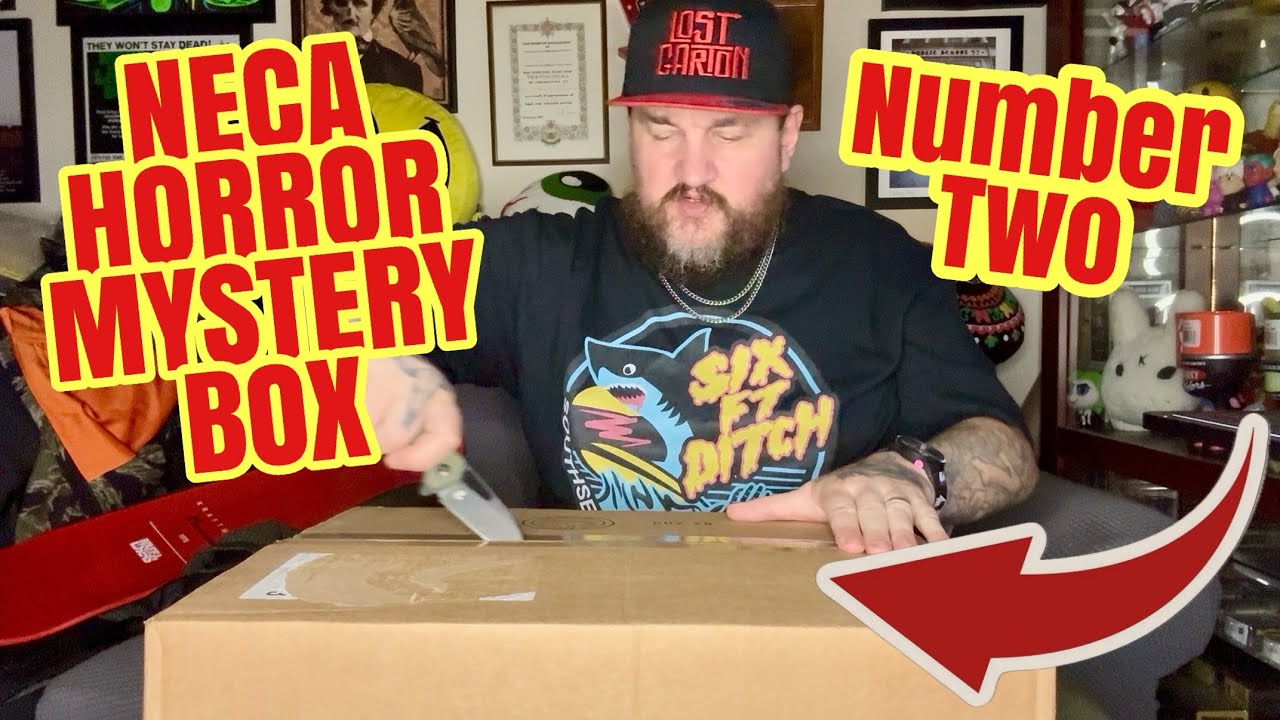 NECA Blind Box Horror $400 worth of collectibles For $129 UNBOXING!!!  We Got A 2nd One.