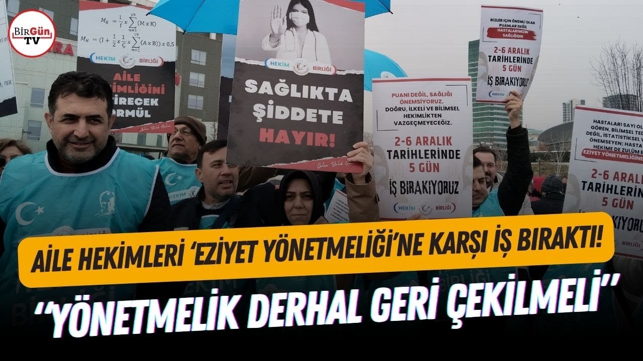 Aile hekimleri ikinci kez iş bıraktı: 
