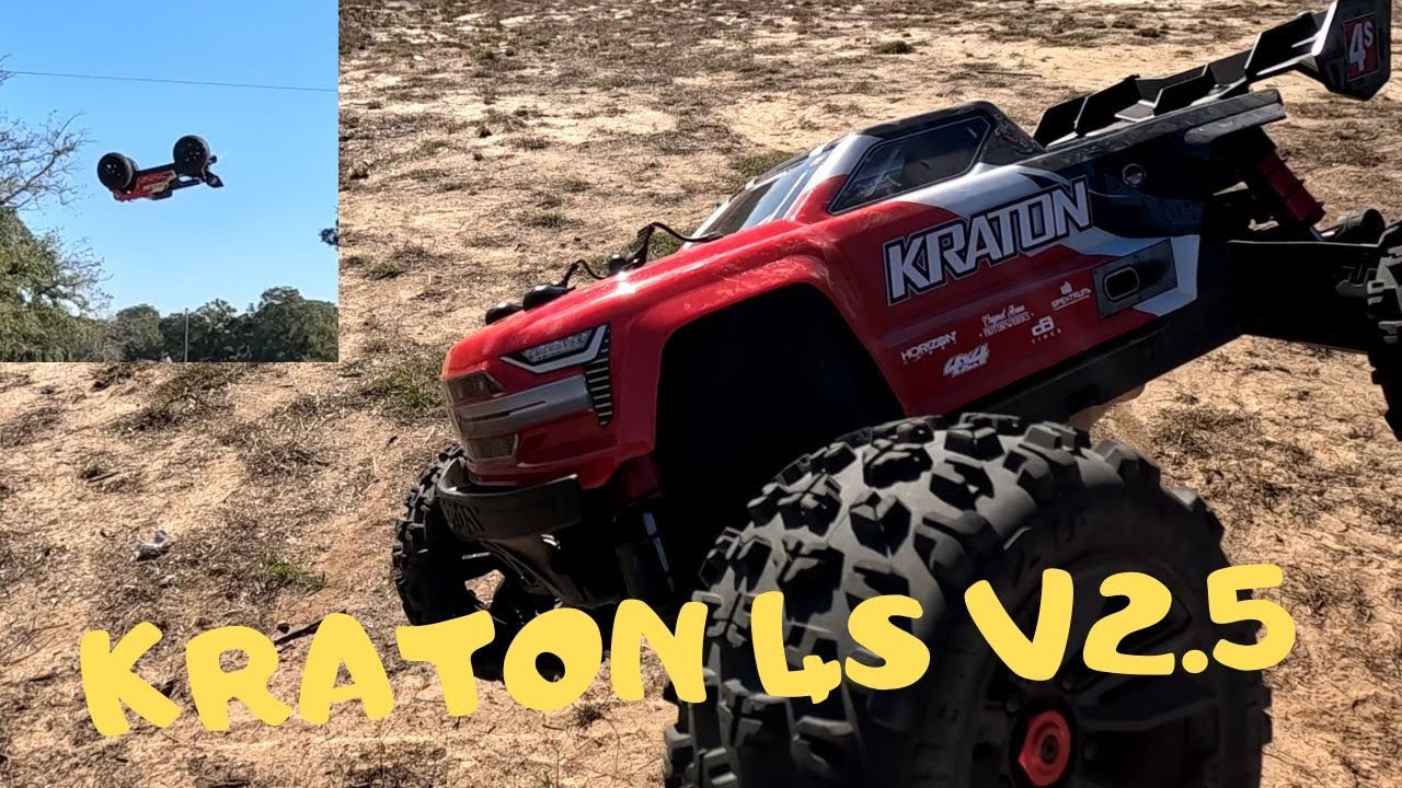 Новый Kraton V2.5 с центральным дифференциалом. Первый рывок и первые проблемы!!