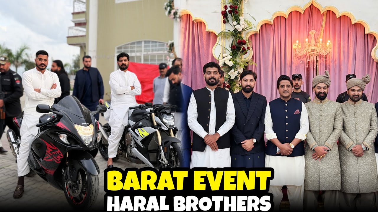 Barat Event of Haral Brothers | Heavy Bike Ride 🔥| Sultan is Going🇫🇷| Bilal Marth