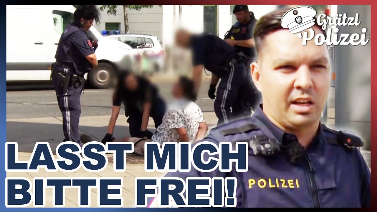 Attacke mit Schraubenzieher? Gräzlpolizei im Großeinsatz | Grätzlpolizei | ATV