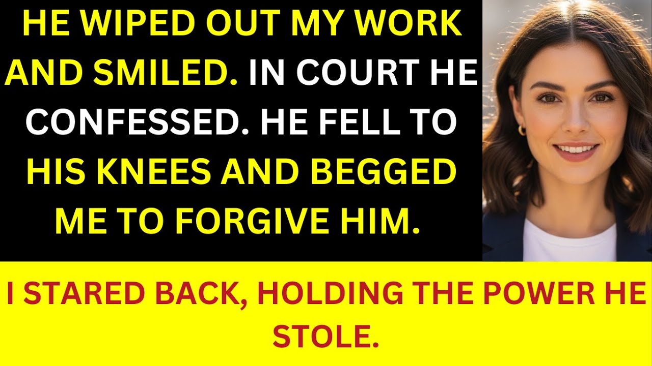 My Ex Sabotaged Me. Now He's Begging for Forgiveness