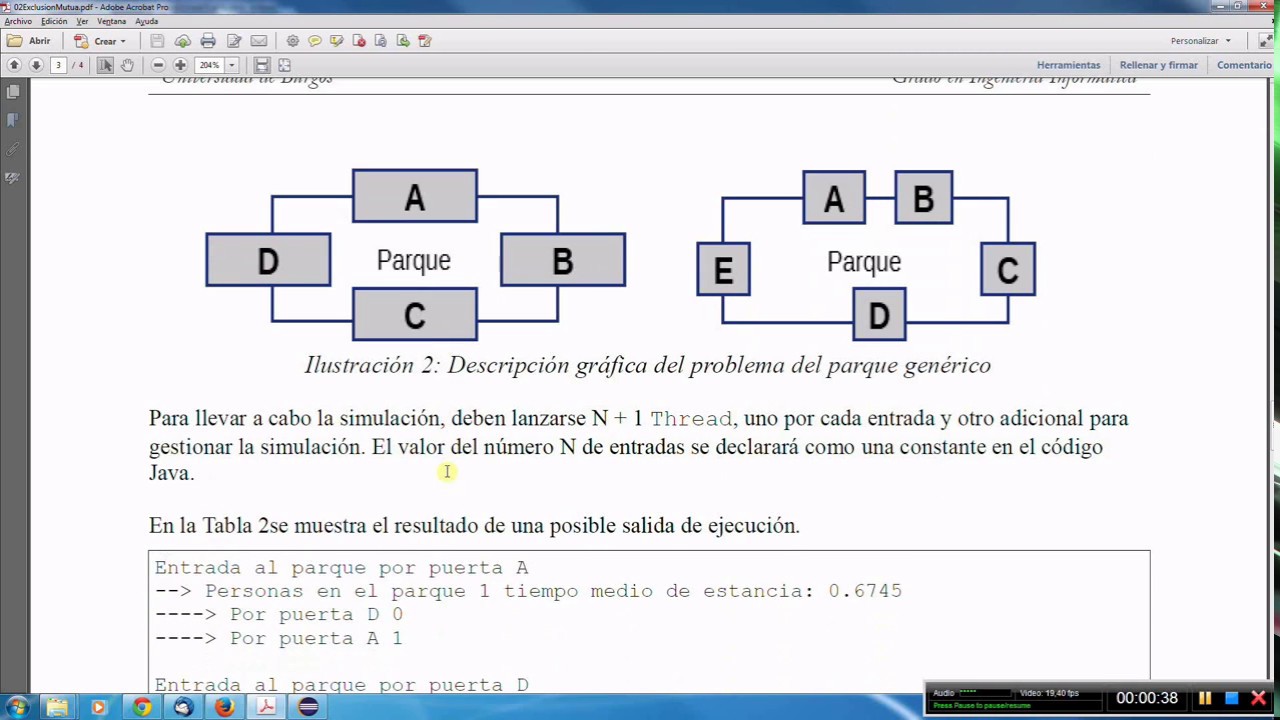 Programación concurrente en Java ExclusionMutua
