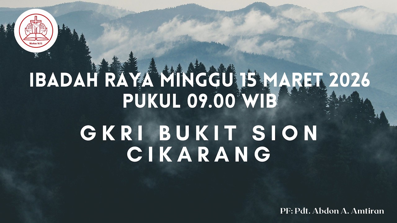 IBADAH RAYA MINGGU 15 MARET 2026