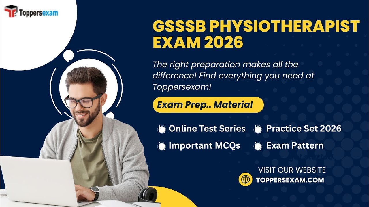 Gsssb physiotherapist vacancy 2025 |gsssb physiotherapist syllabus 2026 #gsssb #examsyllabus
