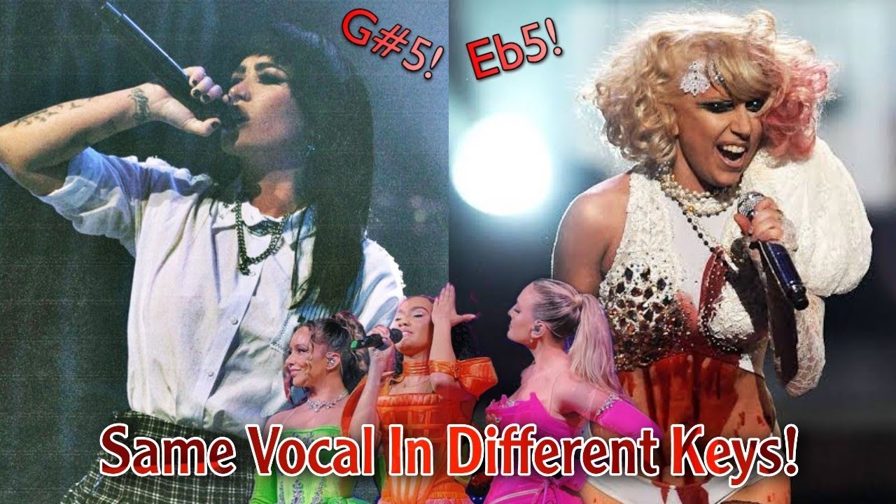 FAMOUS SINGERS | Attempting The Same Vocal In Different Keys!! (Pt. 6)
