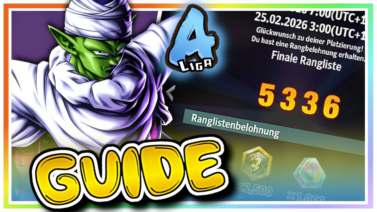 Das BESTE TEAM für das 126. Turnier der Kraft! ToP Guide - Dragon Ball Legends