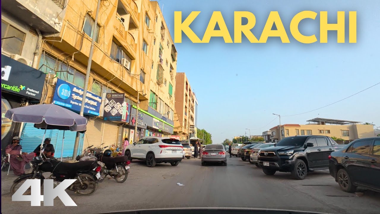 Explore DHA Karachi With An Amazing 4K Street View | Pakistan Street View