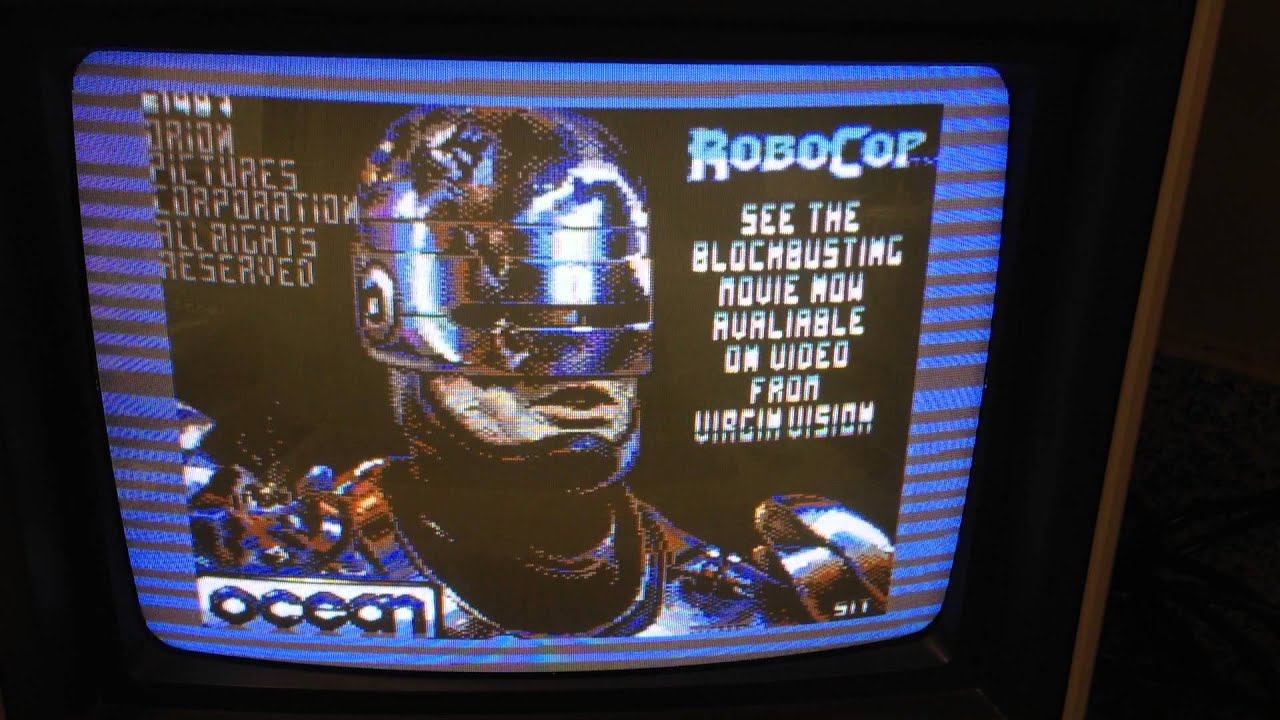 RoboCop Tape loading on C64