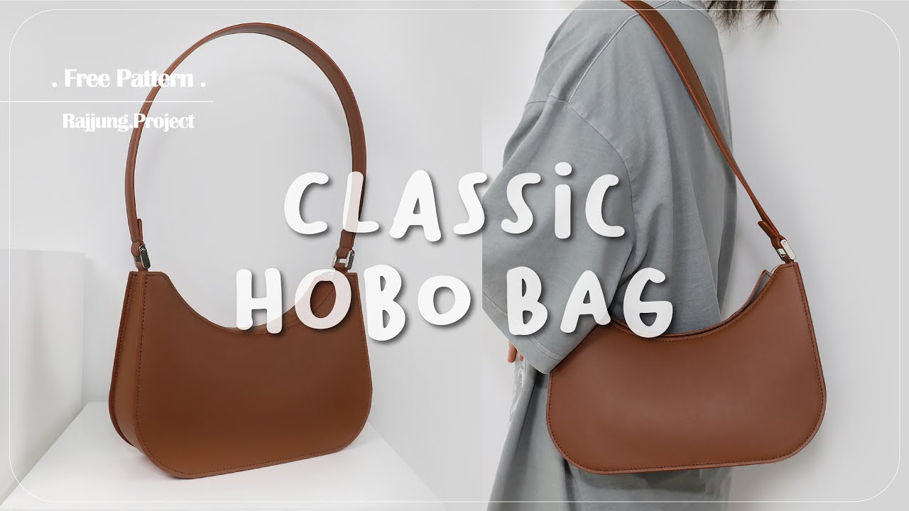 클래식 호보백 만들기 / 가죽공예 독학 / classic hobo bag / Leather Craft