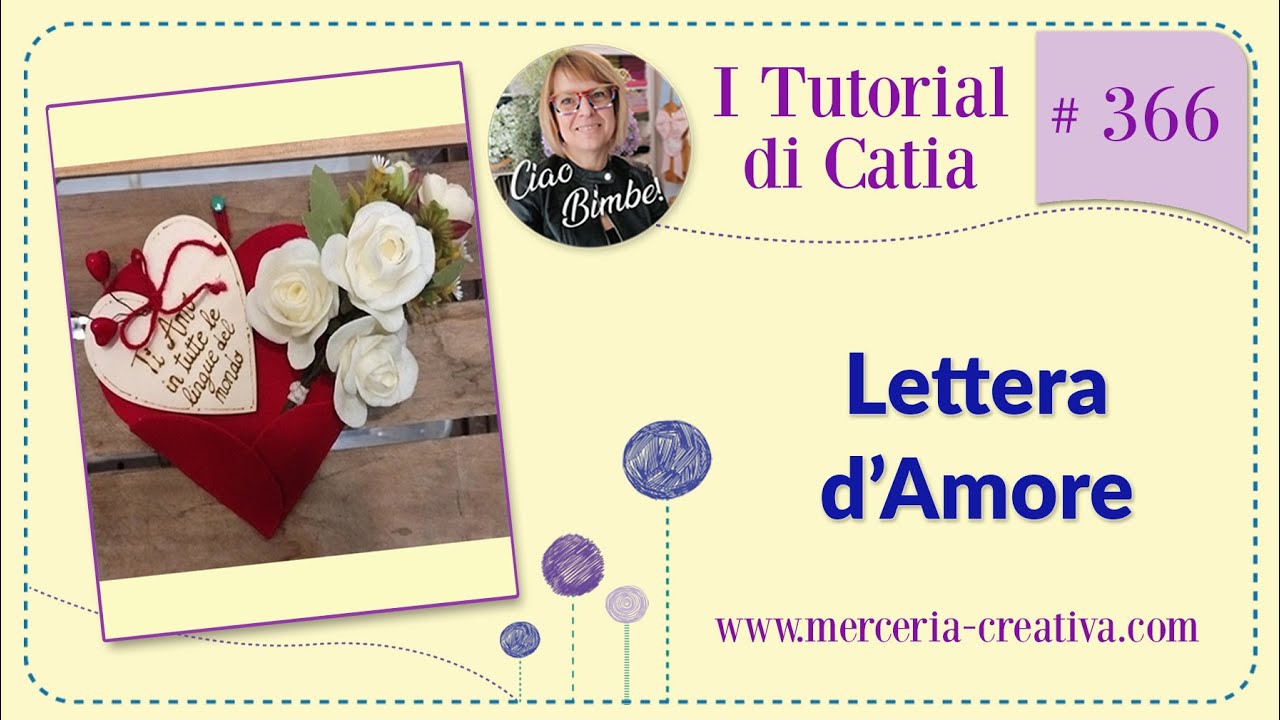 #366 LETTERA D' AMORE TUTORIAL FAI DA TE
