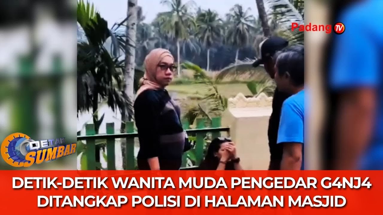 Menunggu Transaksi di Halaman Masjid, Wanita Muda Pengedar G4nj4 Ditangkap Polisi di Pasaman