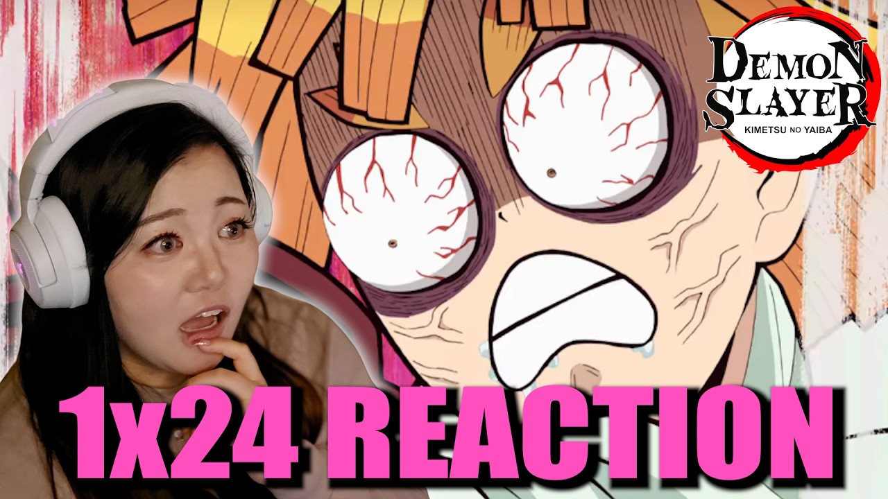 ZENITSU Saw the Girls and Leveled Up… | DEMON SLAYER 1x24 Reaction