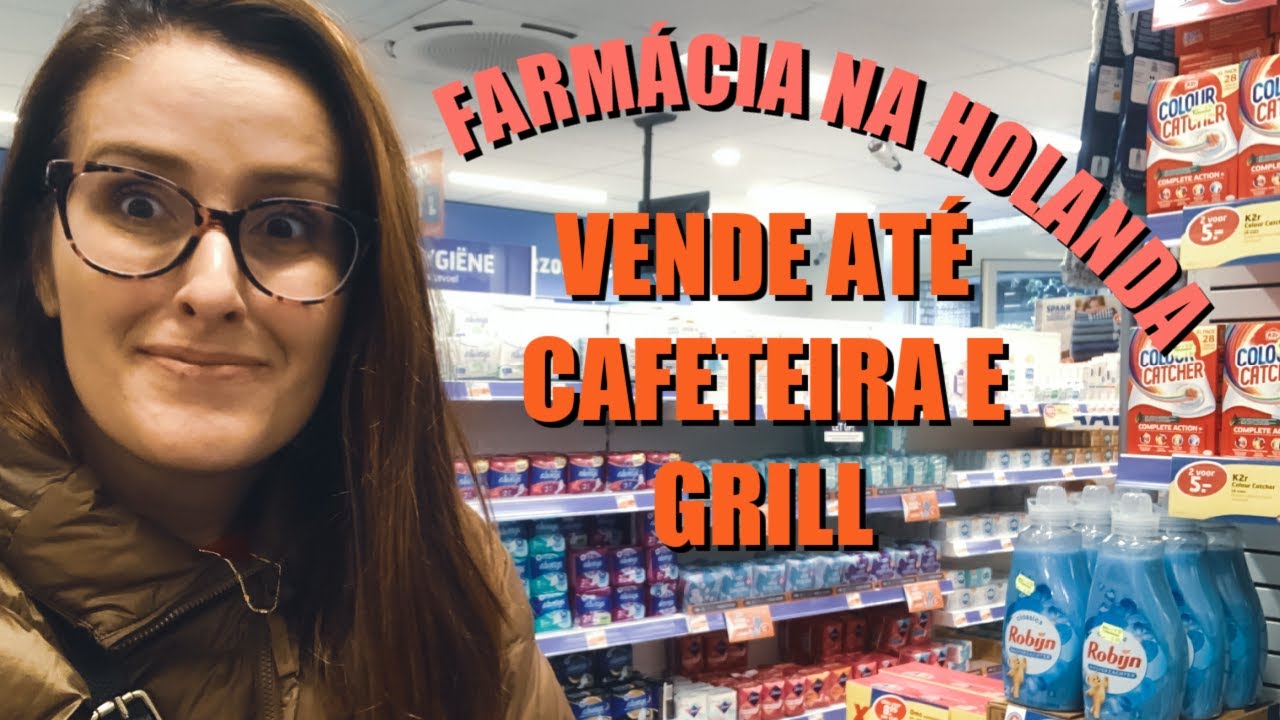 O QUE SE ENCONTRA EM UMA FARMÁCIA NA HOLANDA | O que menos tem é medicamento | Bizarro