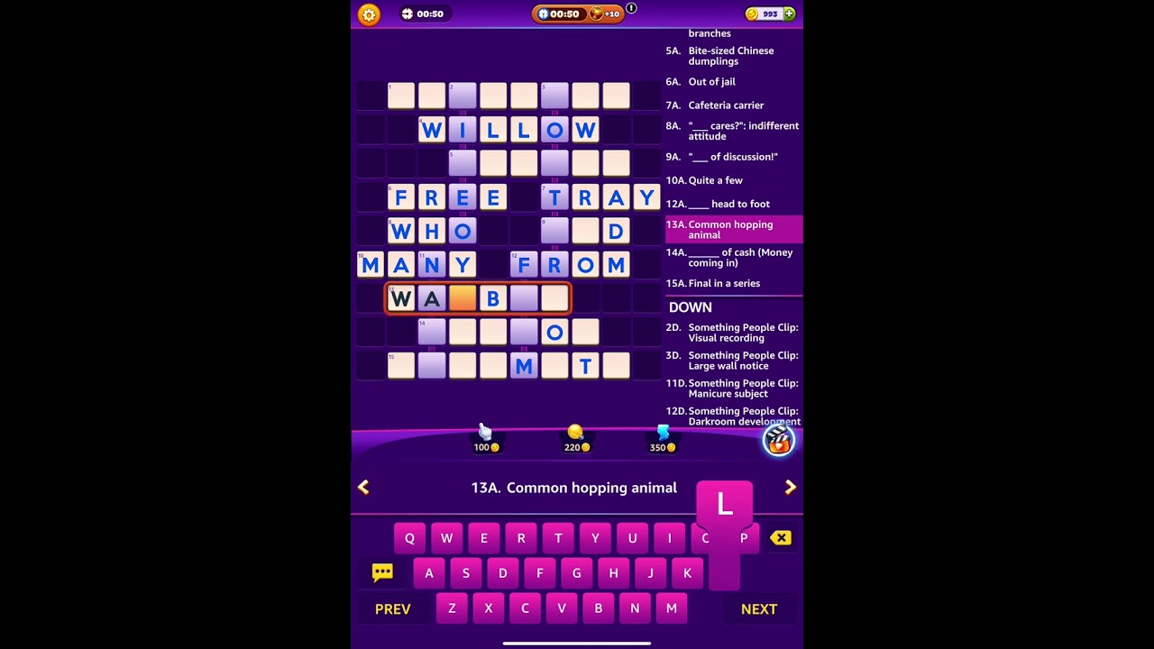 Wordhike Level 326, Mexico-Cinco de Mayo, Word Puzzle Crossword Game App
