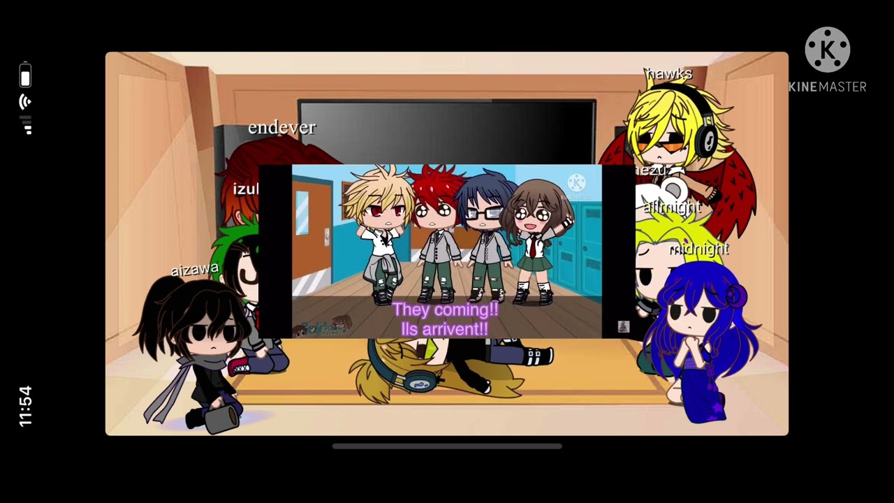 Pro hero’s react to the golden family (first video)