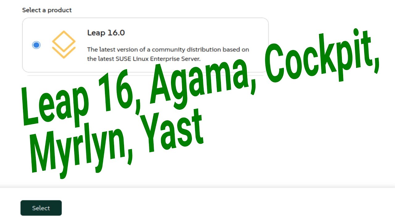 openSUSE Leap 16, решение проблем Agama и Cockpit (включая мои собственные).
