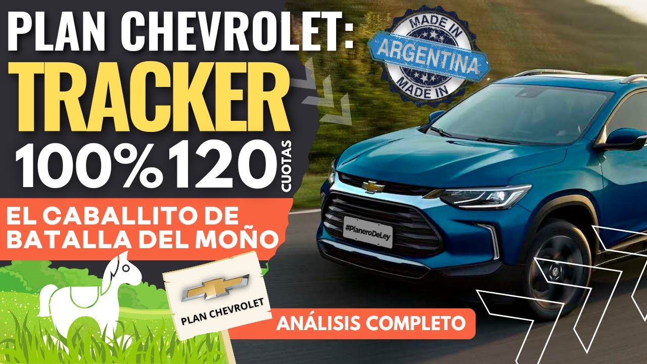 Plan Chevrolet: TRACKER 100% AL DETALLE