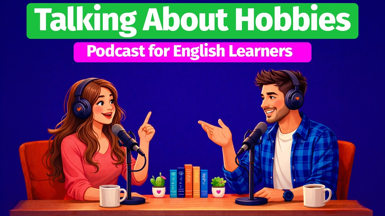 Talking About Hobbies | English Listening Practice with Subtitles
