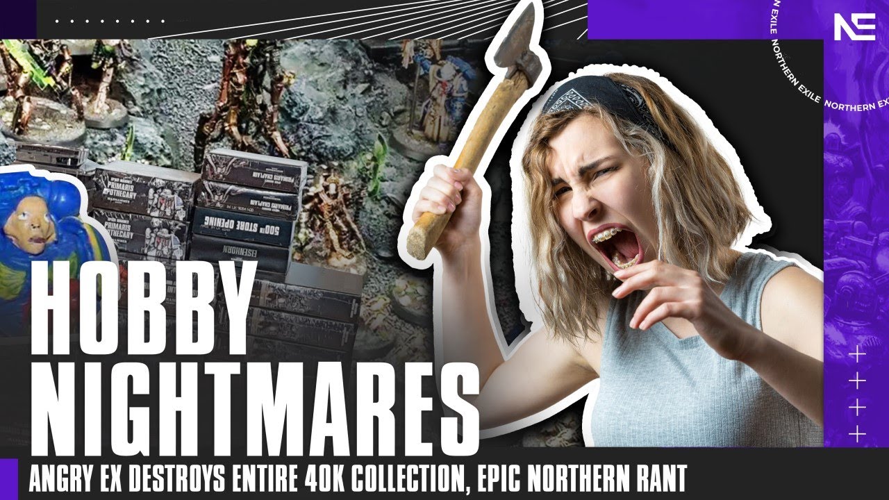 Wife DESTROYS Entire Warhammer Collection! Do NOT Treat Mental Health as an EXCUSE! Own Who You ARE!
