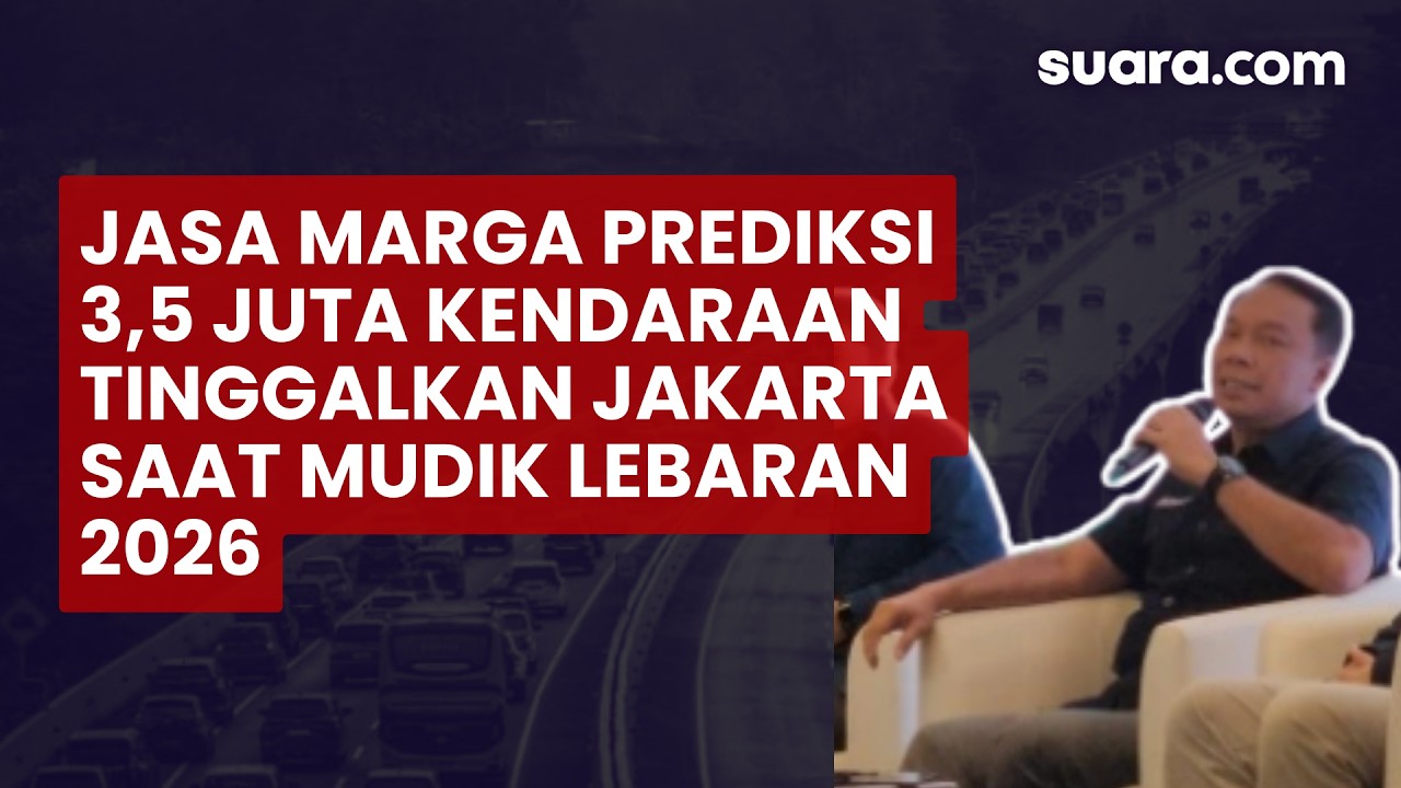 Jasa Marga Prediksi 3,5 Juta Kendaraan Tinggalkan Jakarta Saat Mudik Lebaran 2026
