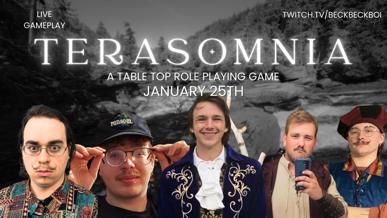 Terasomnia Debut stream!