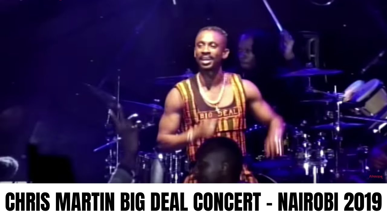 Chris Martin Performance At The Big Deal Concert Nairobi 2019 (HD Audio)